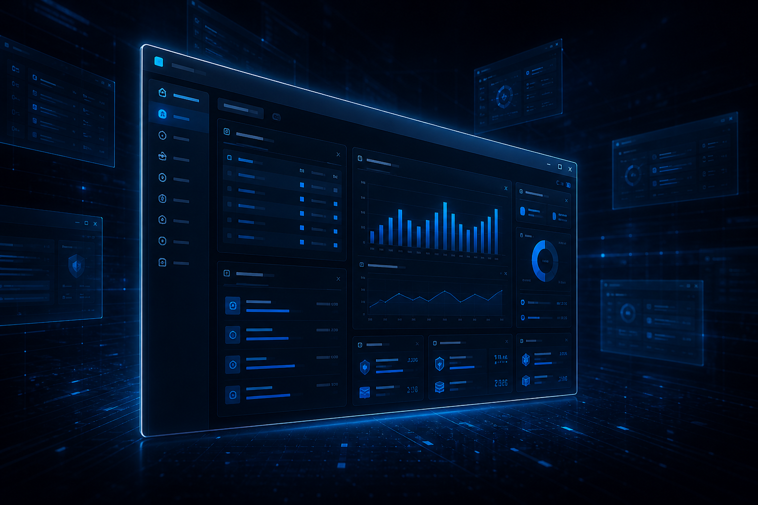 Digitale Darstellung einer individuell entwickelten Software